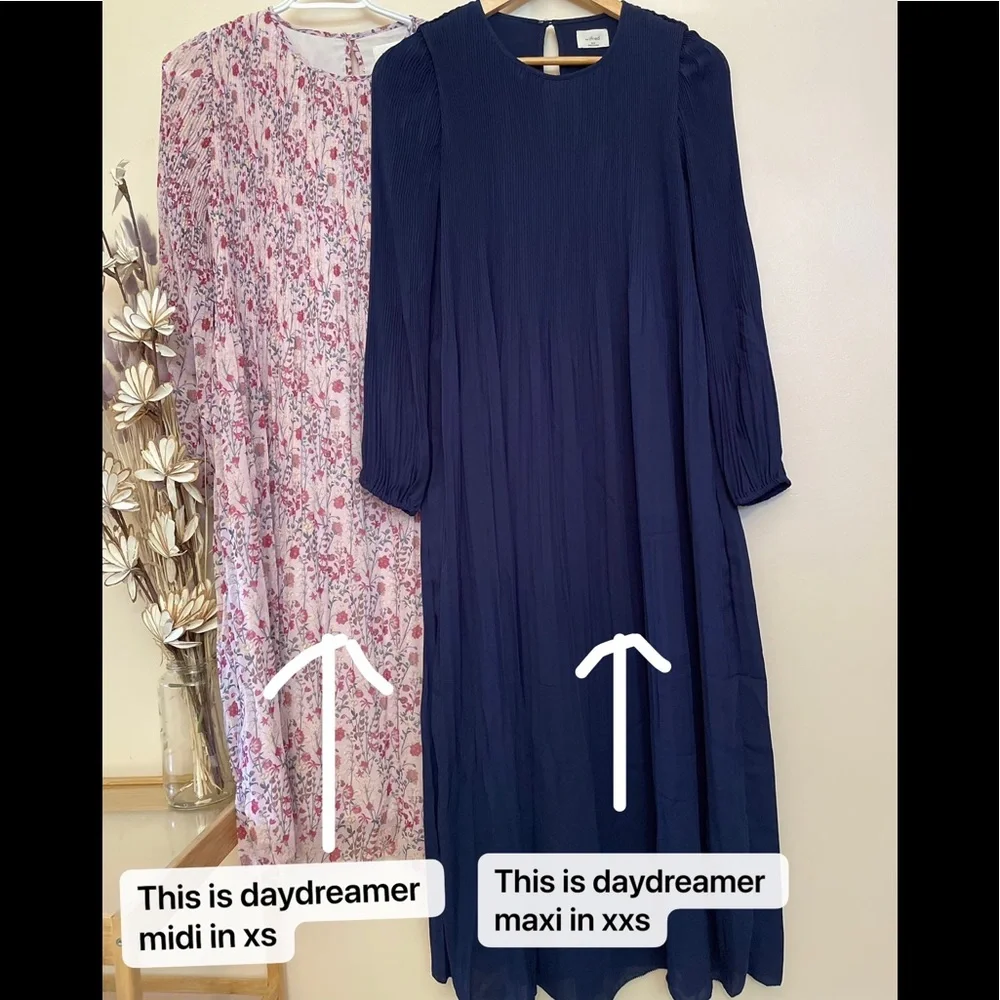 Wilfred Daydreamer maxi Dress👗 Classic Navy - Picture 8 of 14